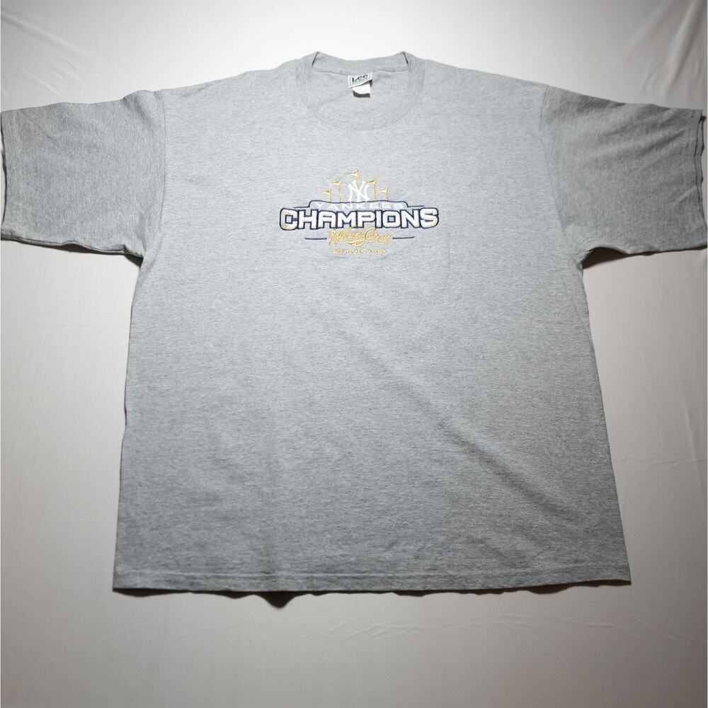 Vintage 2000 New York Yankees World Series Champions T-Shirt Mens 2XL Lee Sport